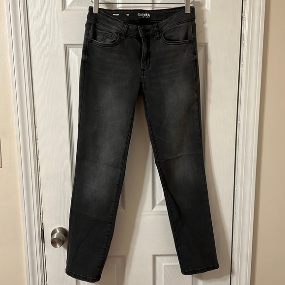 Womens Sonoma Distressed Gray Jeans, Size 4R - Picture 1 of 5